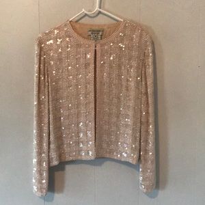 Vintage sparkle evening jacket